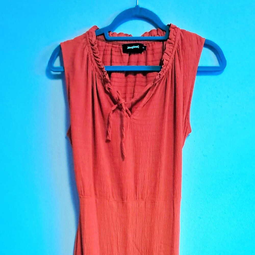 Desigual XL Orange Dress